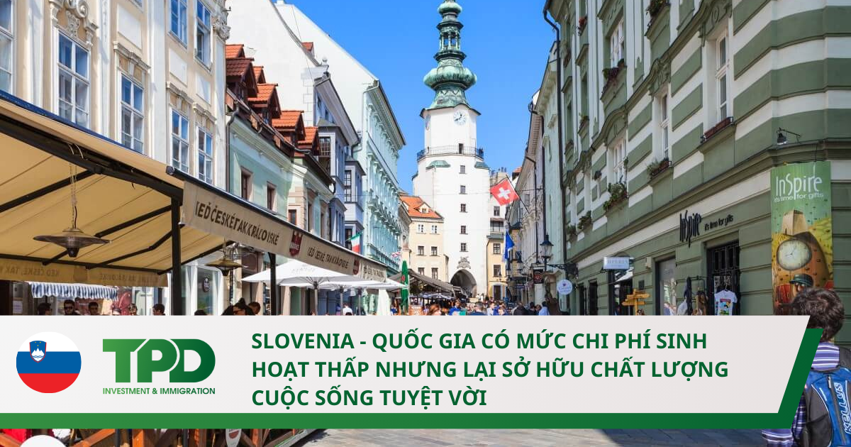 Chi phí sinh hoạt tại Slovenia