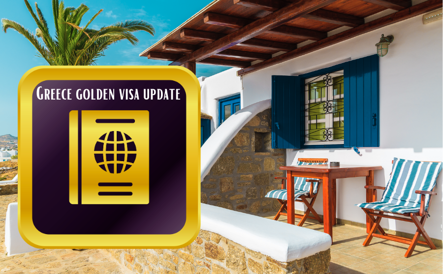 Những thay đổi mới nhất của chương trình Golden Visa Hy Lạp