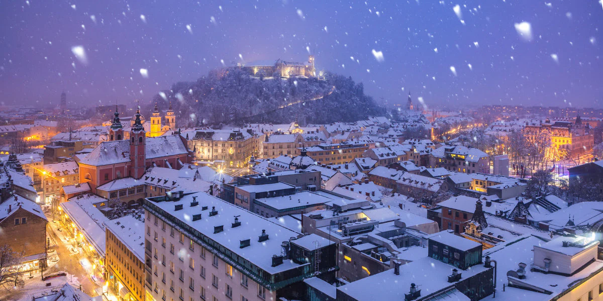 Khí hậu ở Ljubljana - Slovenia 