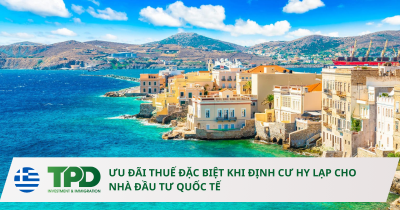 ưu đãi thuế khi định cư hy lạp