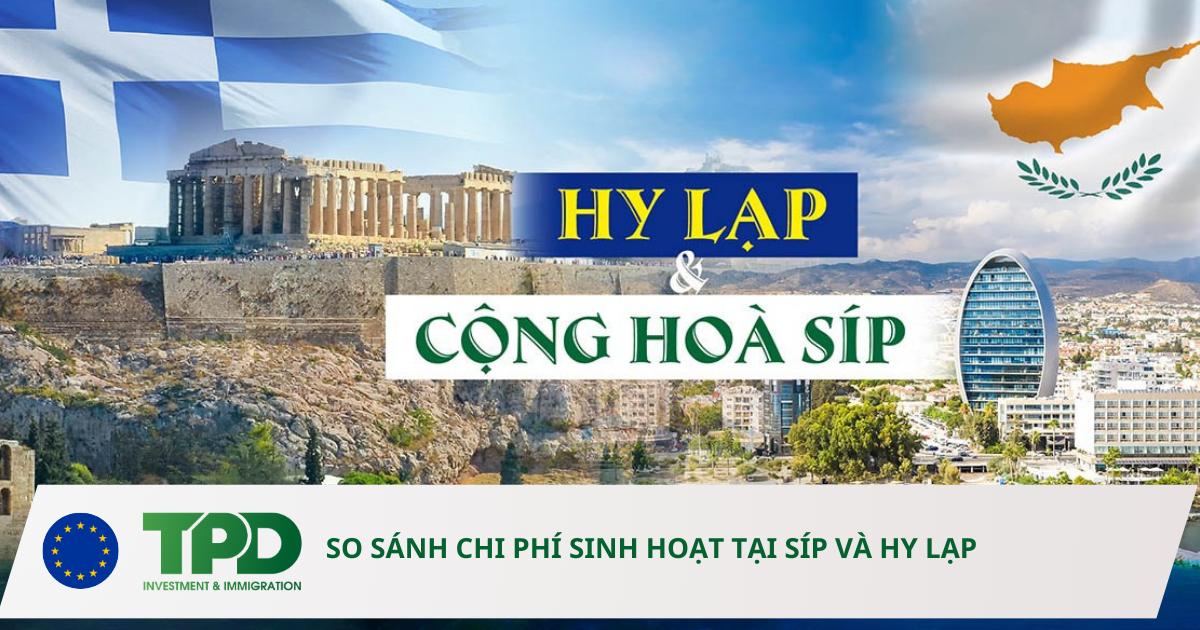 so sánh chi phí tại síp và hy lạp