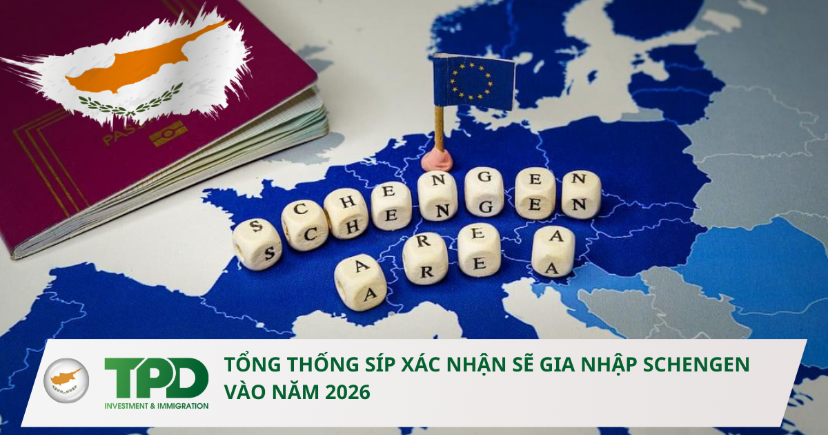 Síp xác nhận sẽ gia nhập schengen
