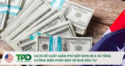 Đề xuất giảm phí nộp đơn eb-5