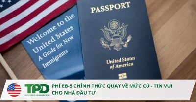 phí eb-5 quay về mức cũ