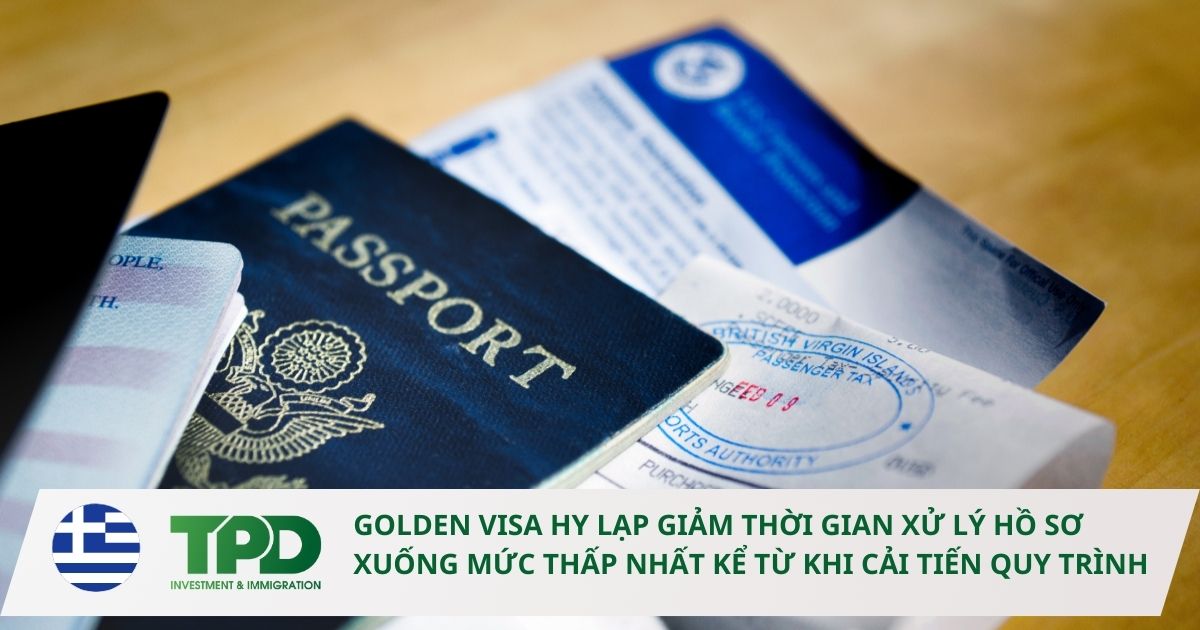 Chương trình golden visa Hy Lạp giảm thời gian xử lý hồ sơ