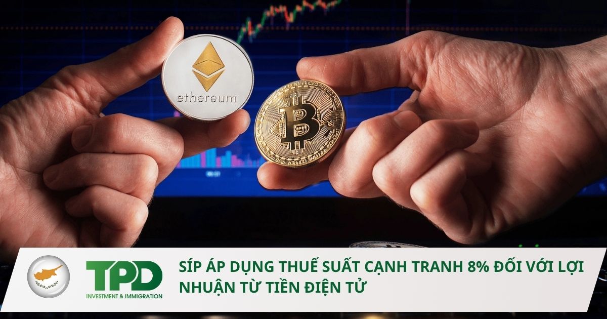 thuế suất tiền điện tử síp