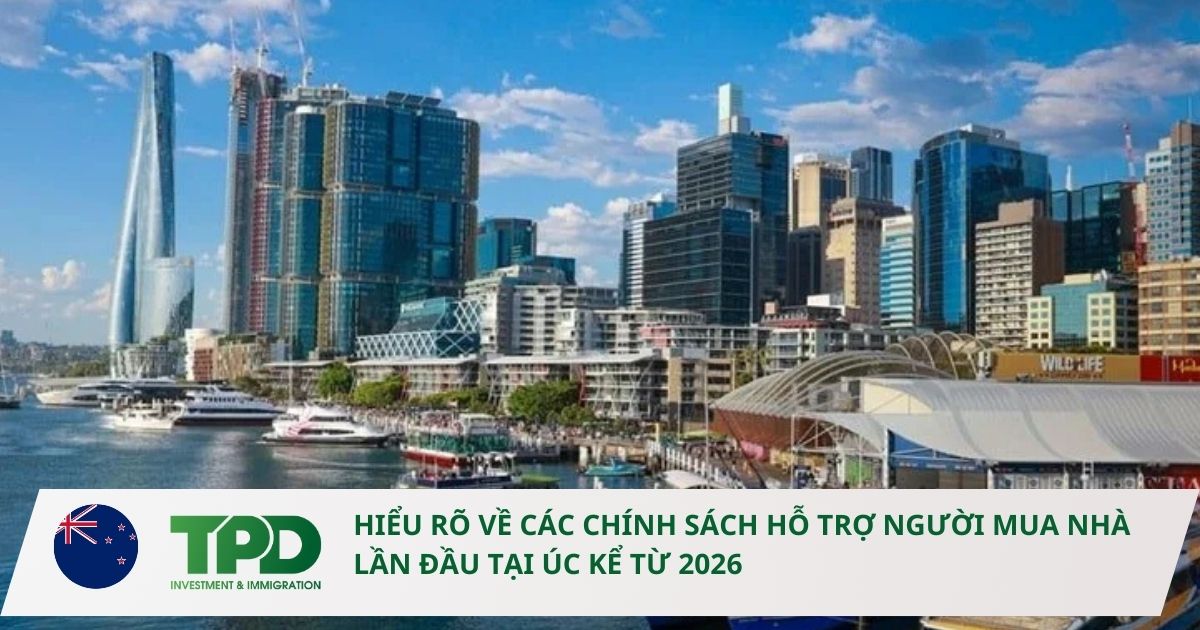 mua nhà lần đầu tại Úc