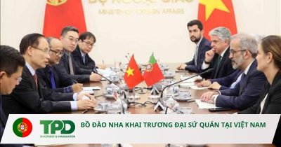 Bồ đào Nha khai trương đại sứ quán tại Việt Nam