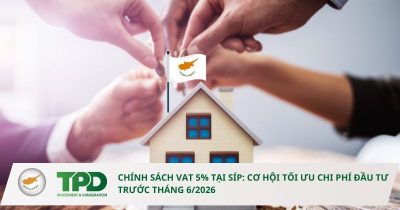 chính sách vat 5% tại síp