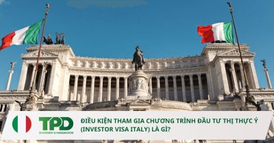 chương trình thị thực đầu tư ý
