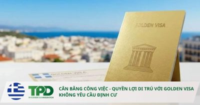 golden visa không yêu cầu định cu