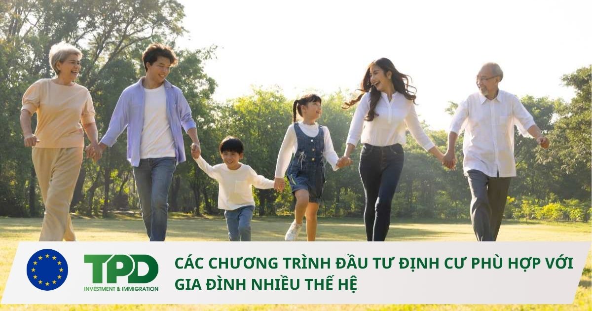 đầu tư định cư cùng gia đình