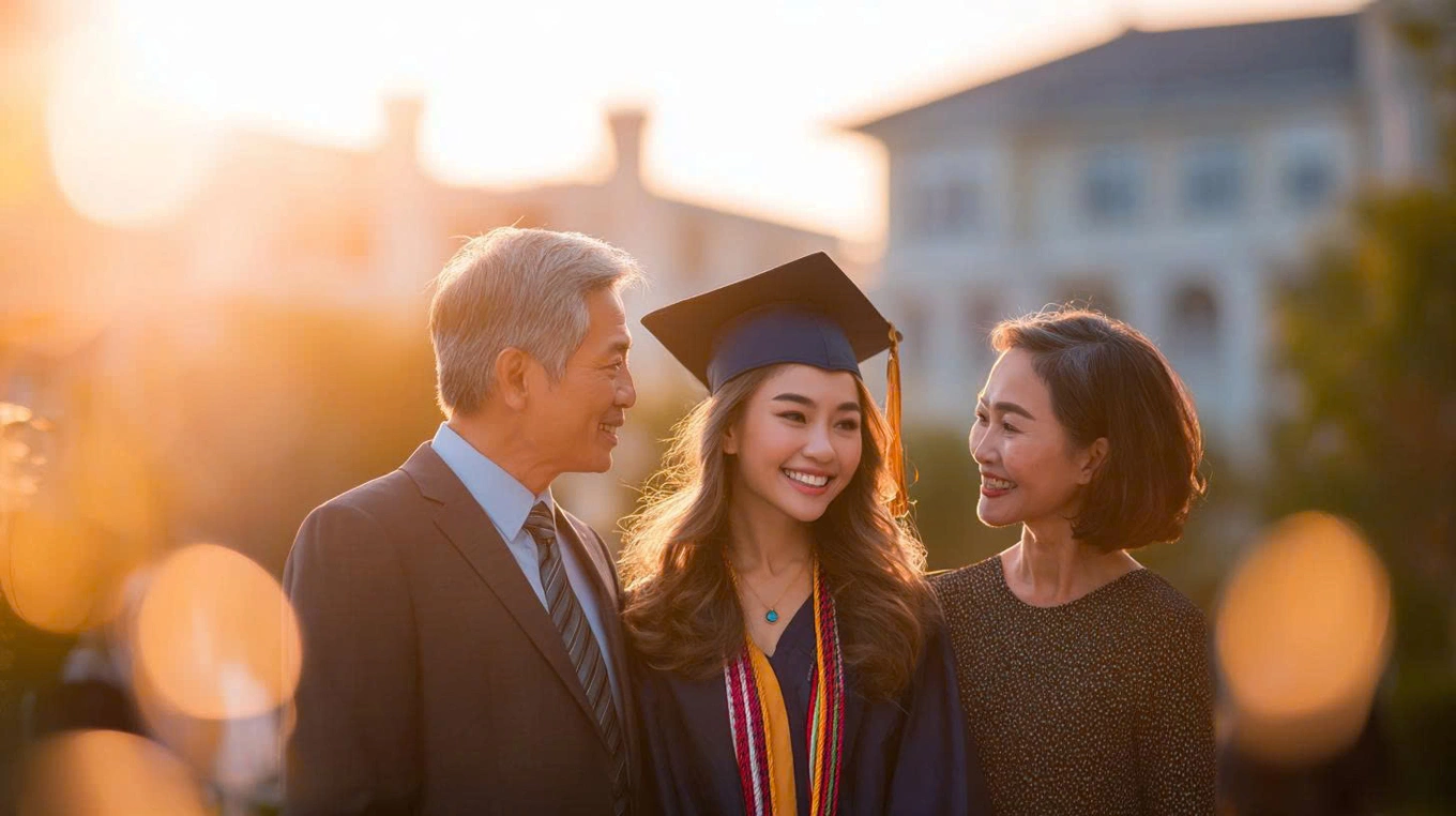 Đầu tư định cư cho giáo dục của con cái