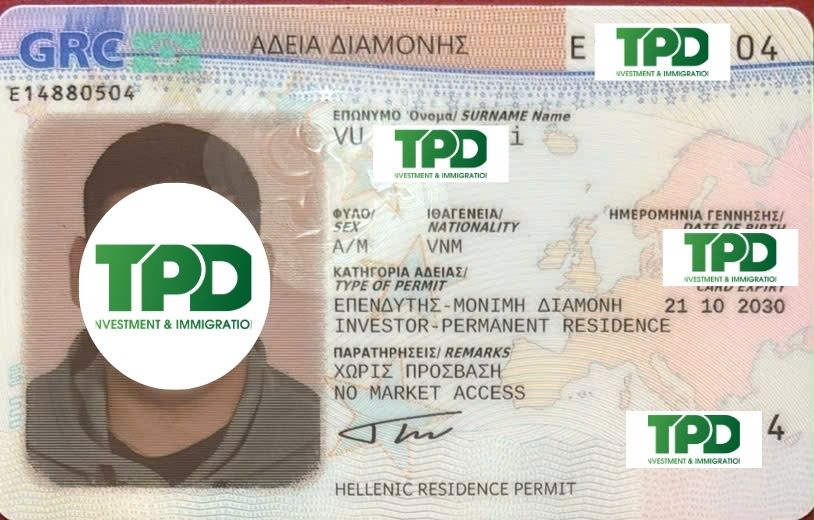 Chúc mừng khách hàng V.H.B nhận Golden visa Hy Lạp thành công cùng gia đình