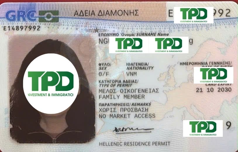 Chúc mừng khách hàng V.H.B nhận Golden visa Hy Lạp thành công cùng gia đình