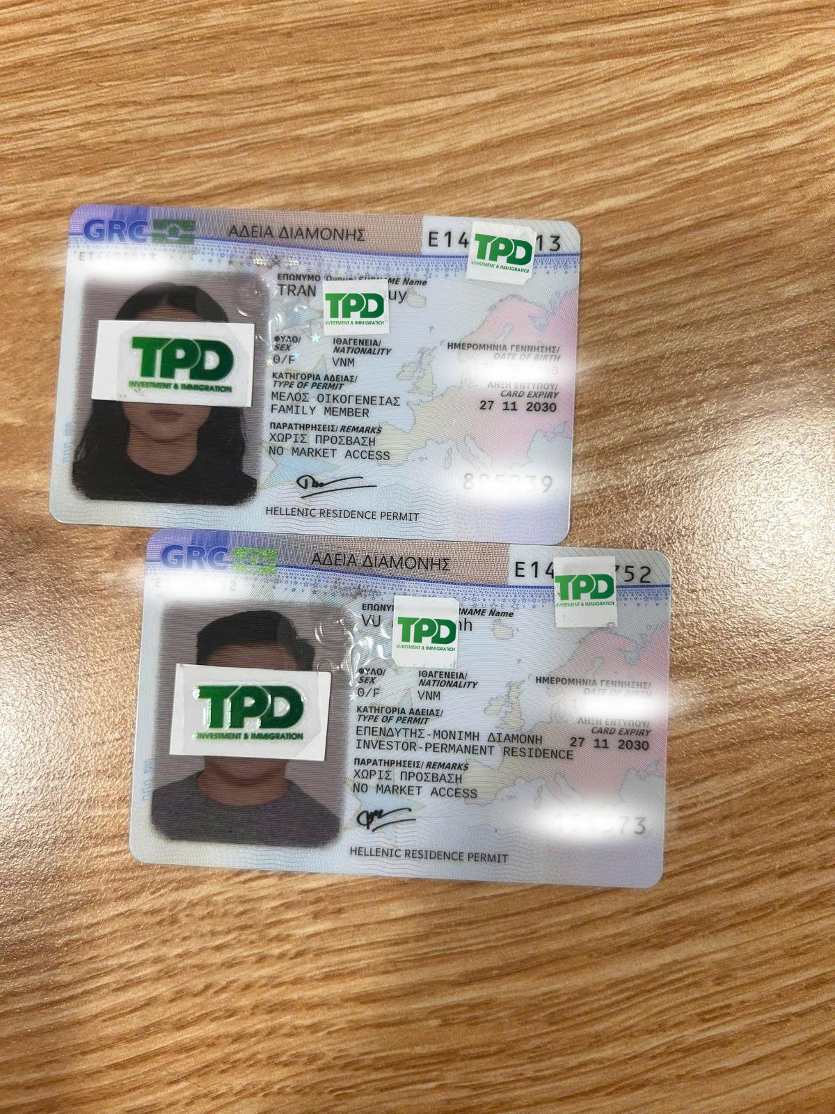 nhận thẻ golden visa hy lạp