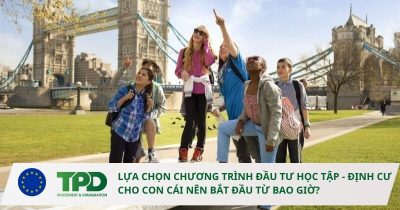 định cư cho con