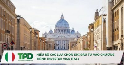Investor visa Italy