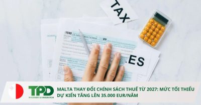 malta thay đổi chính sách thuế